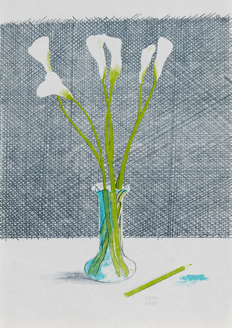 David Hockney, ‘Lillies (Still Life)’, 1971, Schacky Art & Advisory