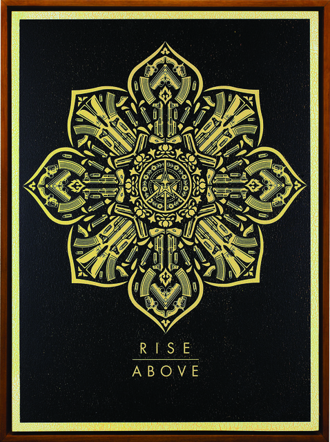 Shepard Fairey (OBEY), ‘Rise Above (Caliber)’, 2016, Underdogs Gallery