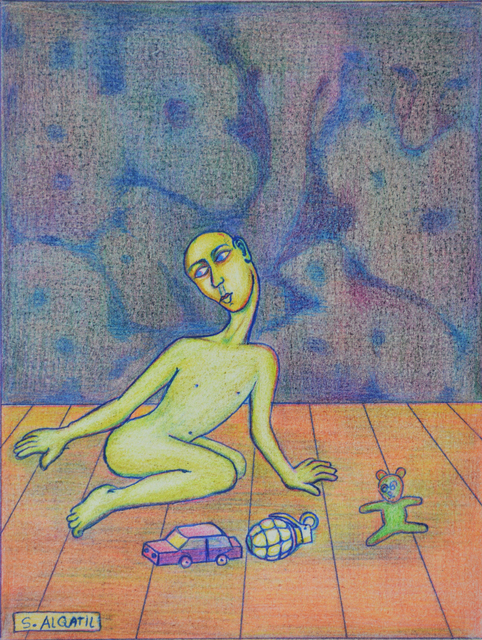 Saqer Al-Qatil, ‘Toys’, 1999, Zawyeh Gallery