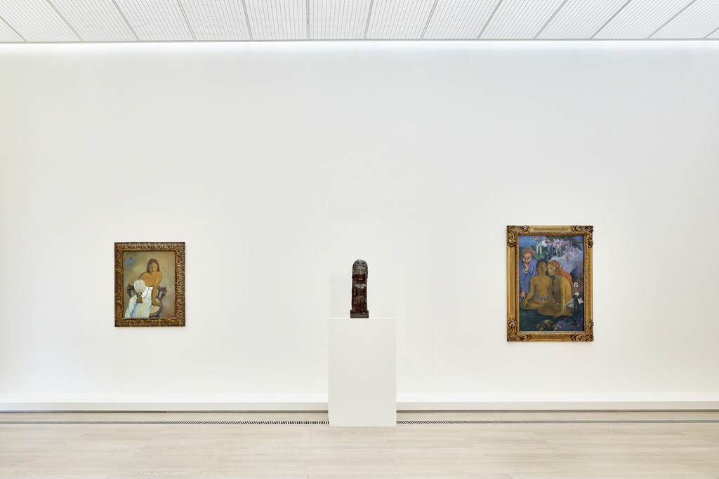 Installation view of the exhibition "Paul Gauguin", Fondation Beyeler, Riehen/Basel, 2015, Photograph by Mark Niedermann Installation view of the exhibition "Paul Gauguin", Fondation Beyeler, Riehen/Basel, 2015, Photograph by Mark Niedermann