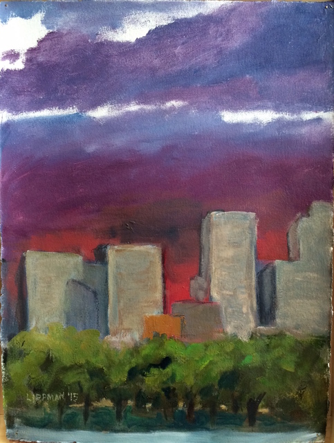 Lee Lippman, ‘Menacing Sunset’, 2015, InLiquid