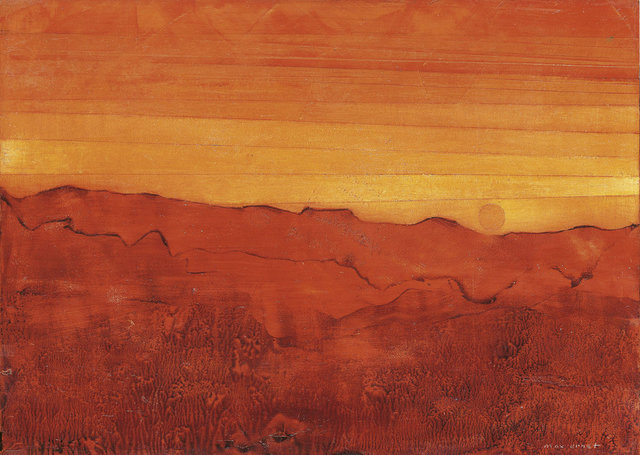 Max Ernst, ‘Arizona rouge’, 1955, Ludorff