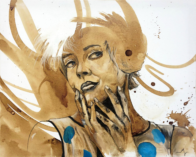 MineWill, ‘Lady’s coffee 1’, 2018, Galerie Libre Est L'Art
