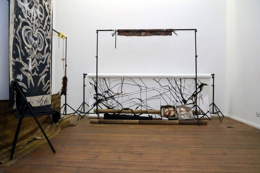 Ada Van Hoorebeke, Where Batik Belongs, 2016, installation view at Grimmuseum Ada Van Hoorebeke, Where Batik Belongs, 2016, installation view at Grimmuseum