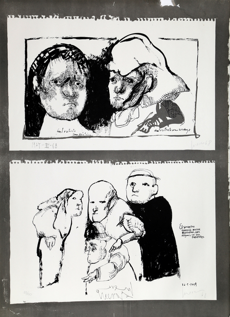 Jose Luis Cuevas, ‘El Siniestro’, 1968, RoGallery