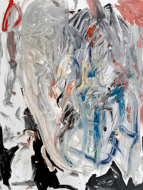 Mani Vertigo, ‘Abstract Complex Feeling’, Painting, Oil, acrylic and marker on canvas, Galleri Duerr