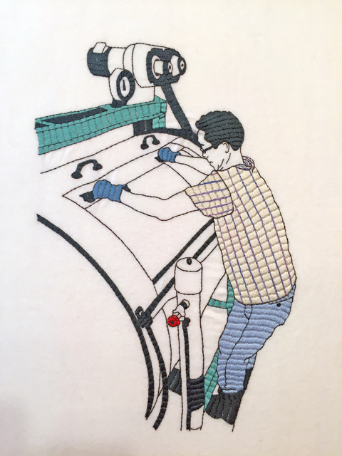 ASAMI MARUYAMA, ‘Dyeing machine’, 2017, Ohshima Fine Art