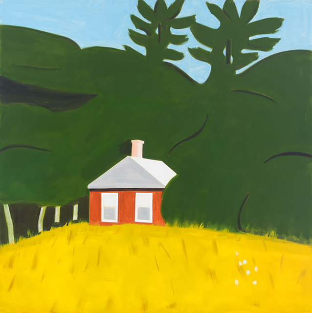 Alex Katz, ‘Red House’, 2016, Richard Levy Gallery