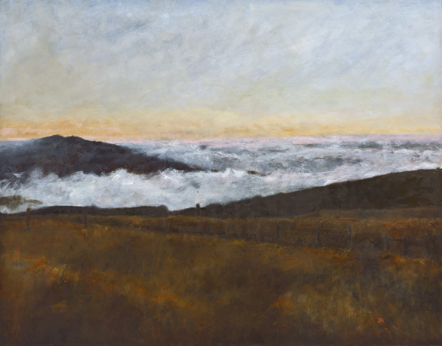 Kristen Garneau, ‘July Sunset near the Coast’, 2017, Painting, Oil on canvas over panel, Seager Gray Gallery