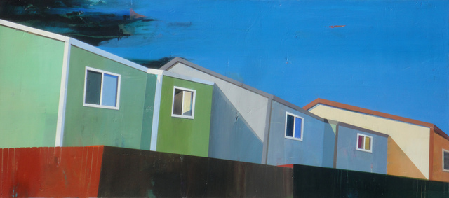 Siddharth Parasnis, ‘Neighborhood #11’, 2018, Painting, Oil on Canvas, Caldwell Snyder Gallery