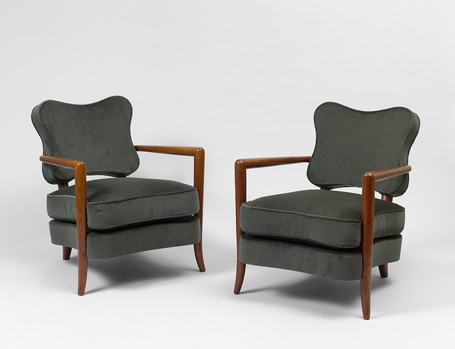 Jean Royère, ‘Pair of "trefle" armchairs’, ca. 1948, Galerie Jacques Lacoste