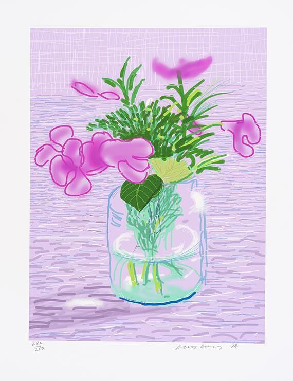 David Hockney - iPad Drawing 'Untitled, 329'