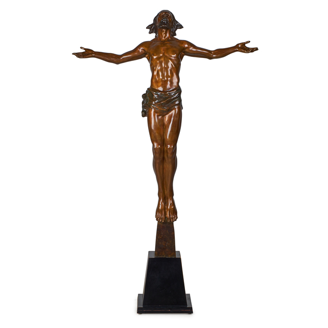 Frederick Hart, ‘Christ Rising’, 1998, Sculpture, Bronze on base, Rago/Wright