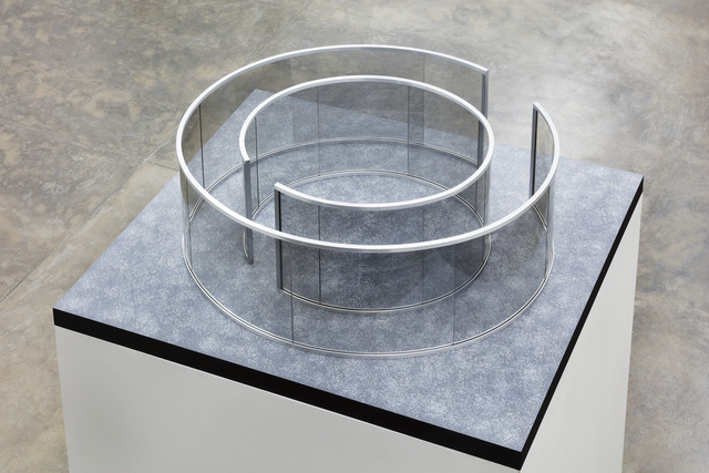 Dan Graham, ‘Untitled’, 2016, Installation, 2-way mirror glass, aluminium, MDF and acrylic, Nara Roesler