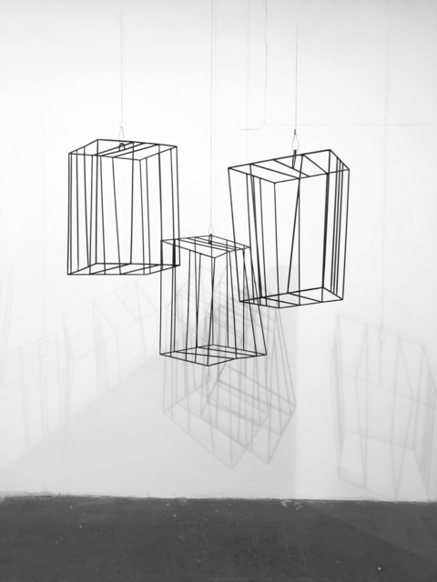 Carolina Sardi, ‘Freedom / Captivity Cages’, 1999, Sculpture, Welded steel, Pan American Art Projects