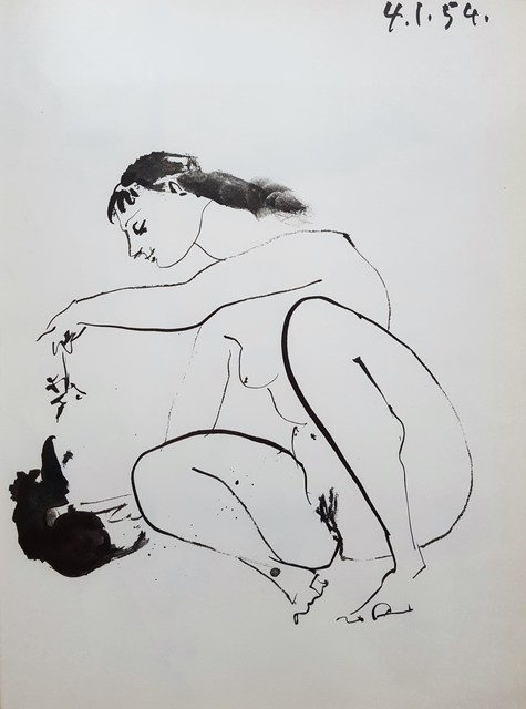 Pablo Picasso, ‘La Comedie Humaine’, 1954, Print, Heliogravure, Graves International Art