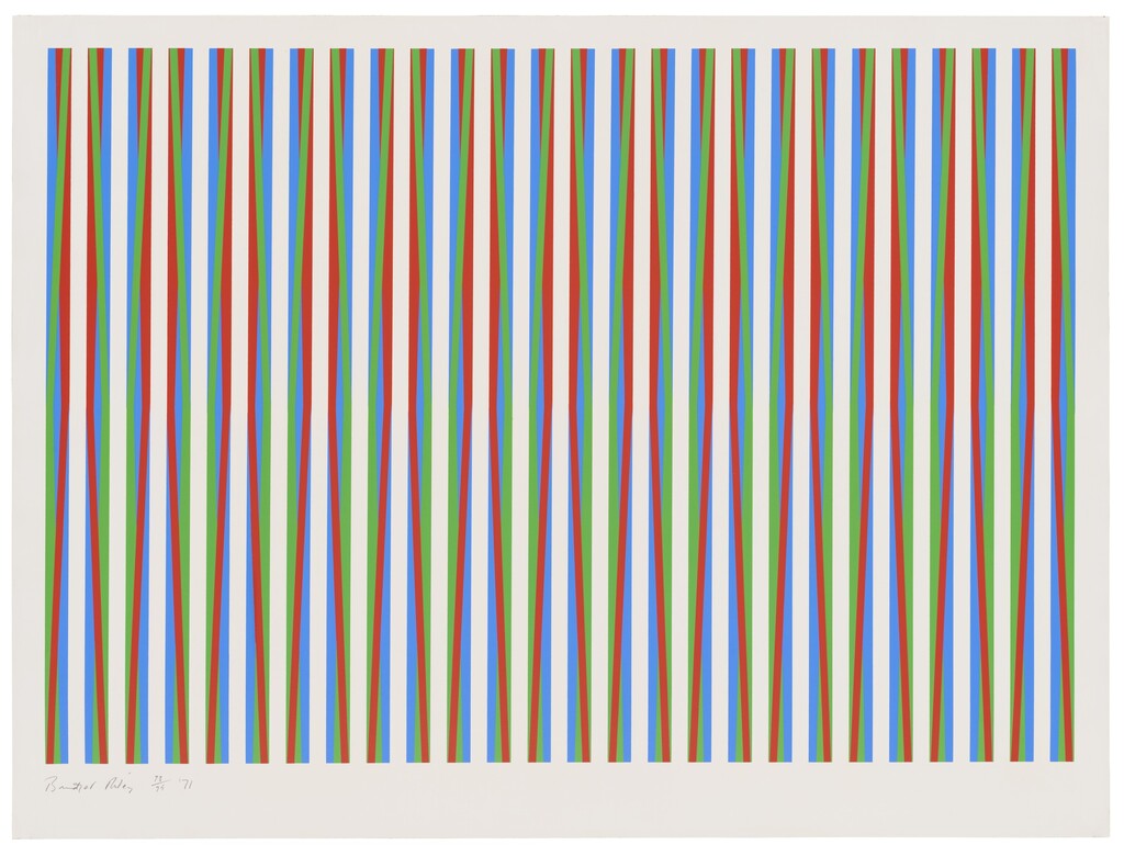 Bridget Riley - Firebird