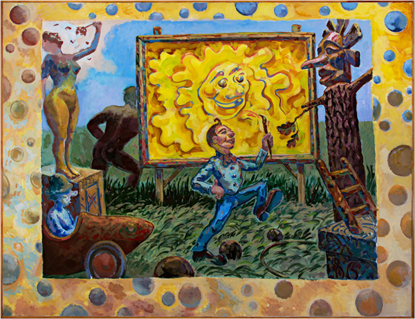 Randall Berndt, ‘Artist In Heliopolis’, 1986, David Barnett Gallery