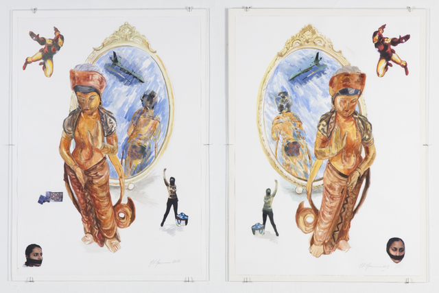 Margaret Harrison, ‘Shut the Fuck Up’, 2013, Ronald Feldman Gallery