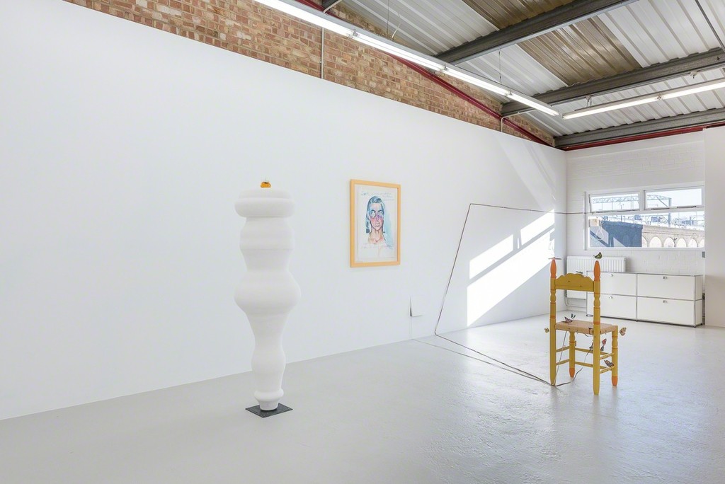 Installation view, Andrea Williamson 'Cacotopia' at Annka Kultys Gallery, London, 2017 Photo: Annka Kultys Gallery (Damian Griffiths) Installation view, Andrea Williamson 'Cacotopia' at Annka Kultys Gallery, London, 2017 Photo: Annka Kultys Gallery (Damian Griffiths)