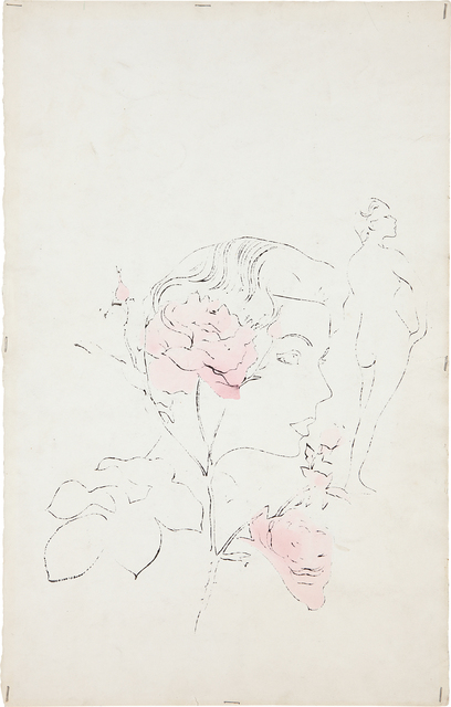 Andy Warhol, ‘Women and Flowers’, ca. 1957, Phillips