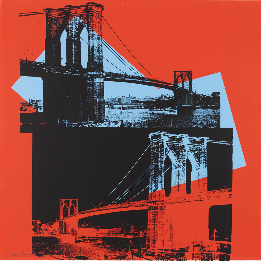 Andy Warhol - Brooklyn Bridge (F. & S. 290)