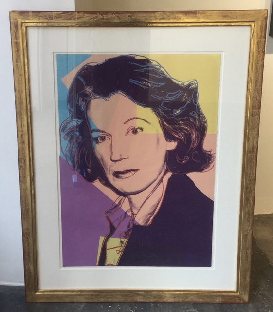 Andy Warhol, ‘Mildred Scheel’, 1980, Print, Screen print with Dimond Dust on Arches 88 paper, Joseph Fine Art LONDON