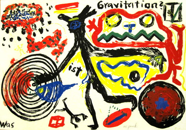 A.R. Penck, ‘Was ist Gravitation ’, 1984 , Galerie Fahnemann