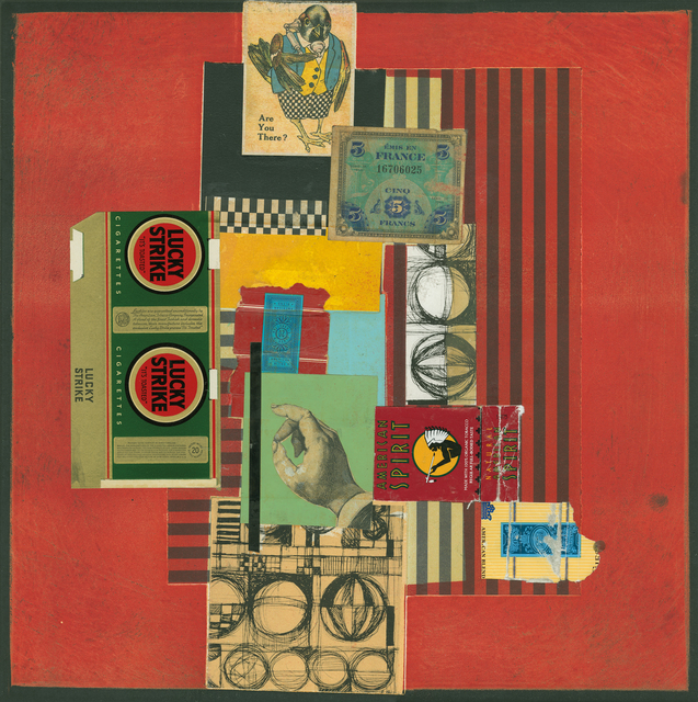 Tony Askew, ‘Lucky Strike’, Drawing, Collage or other Work on Paper, Mixed Media, Tufenkian Fine Arts