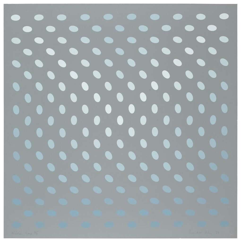 Bridget Riley - Untitled (A), from: Nineteen Greys