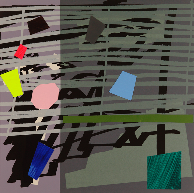 Bruce McLean, ‘Green Grey Violet Shadow’, 2015, CCA Galleries