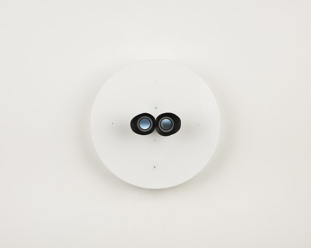 Gary Hill, ‘Self (B)’, 2016, Sculpture, Acrylic, six video cameras, electronics, optics, bitforms gallery