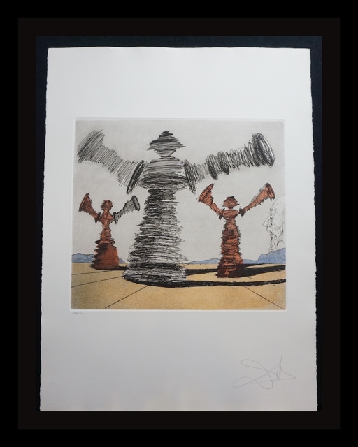Salvador Dalí, ‘Historia de Don Quichotte de la Mancha The Sinning Man’, 1980, Print, Etching, Fine Art Acquisitions Dali