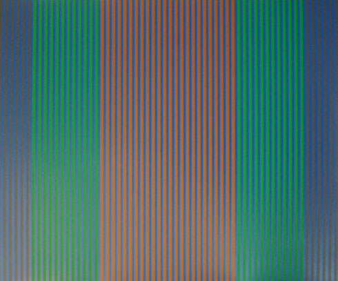 Karl Benjamin, ‘Stripes I’, 1979, Print, Silkscreen on Arches paper, Capsule Gallery Auction