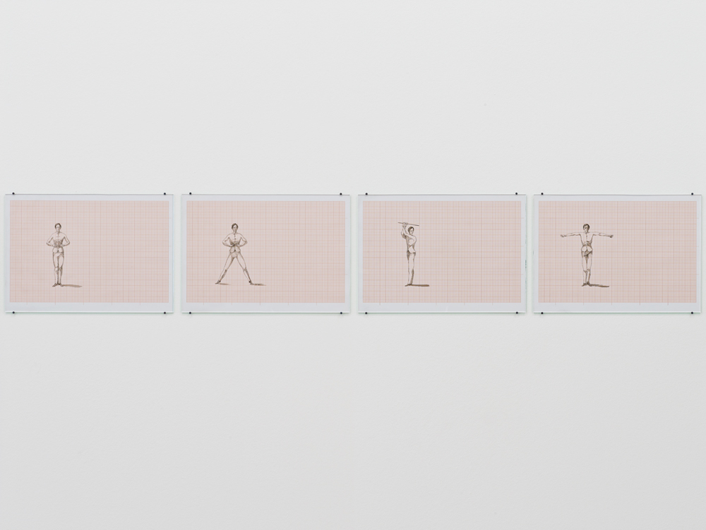 Flüchtig Hingemachte Männer, 2014, exhibition view at Klemm's, Berlin Flüchtig Hingemachte Männer, 2014, exhibition view at Klemm's, Berlin