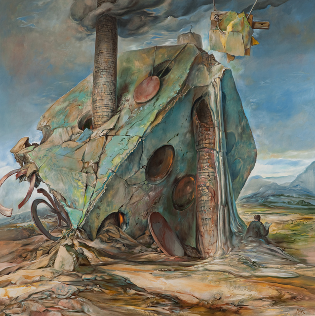 Samuel Bak, ‘Before and After’, 2017, Painting, Oil on Canvas, Pucker Gallery