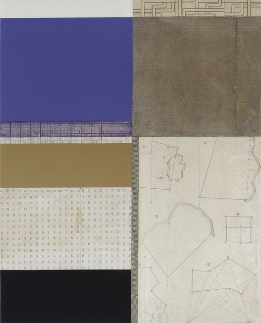 Mitch Jones, ‘Intersection 6’, 2017, Painting, Oil and mixed media on canvas over panel, Andrea Schwartz Gallery