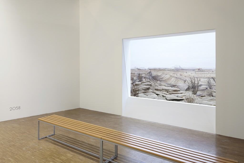 Dominique Gonzalez-Foerster, "Chronotopes & Dioramas (Desertic)," 2009/2015. Installation view at Centre Pompidou © Grégoire Vieille © Adagp, Paris 2015 Dominique Gonzalez-Foerster, "Chronotopes & Dioramas (Desertic)," 2009/2015. Installation view at Centre Pompidou © Grégoire Vieille © Adagp, Paris 2015