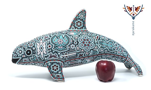 Santo de la Cruz Carrillo, ‘Tatéi Matinieri’, 2017, Marakame - Arte Huichol
