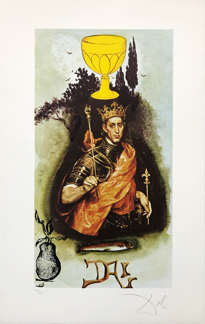 Salvador Dalí, ‘KING OF CUPS’, 1978, Print, LITHOGRAPH ON BFKRIVES, Gallery Art