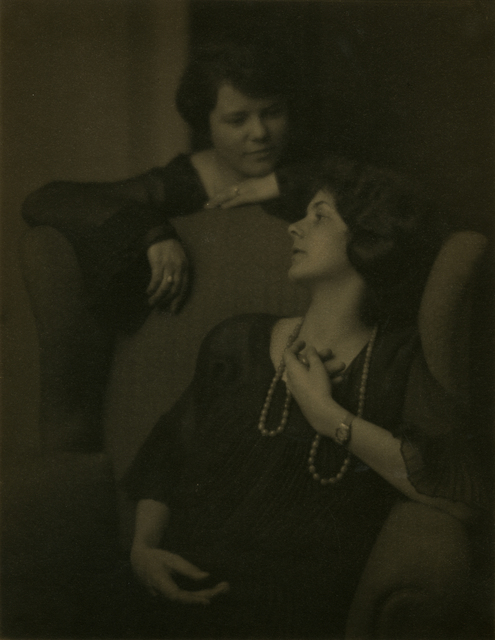 Ira Martin, ‘Jane Thomas Martin and Grace Thomas’, 1924, Photography, Platinum or palladium print, Rick Wester Fine Art