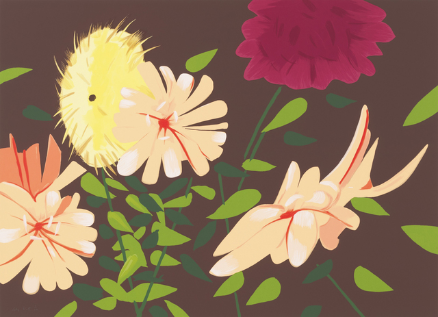 Alex Katz, ‘Late Summer Flowers’, 2013, Frank Fluegel Gallery