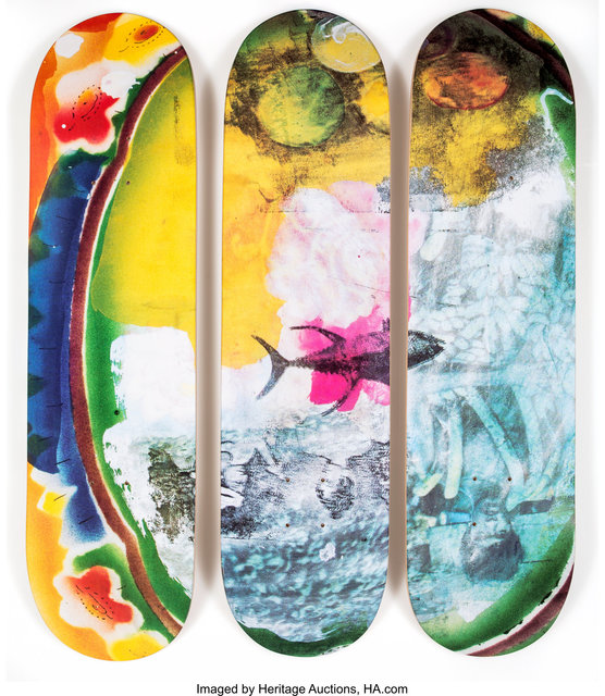 Robert Rauschenberg, ‘Sri Lanka VI, triptych’, 2016, Heritage Auctions