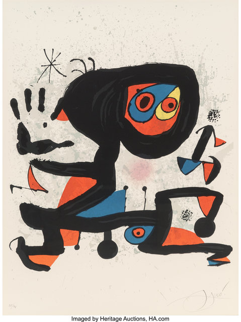 Joan Miró, ‘Poster for UNESCO, Human Rights’, 1974, Heritage Auctions