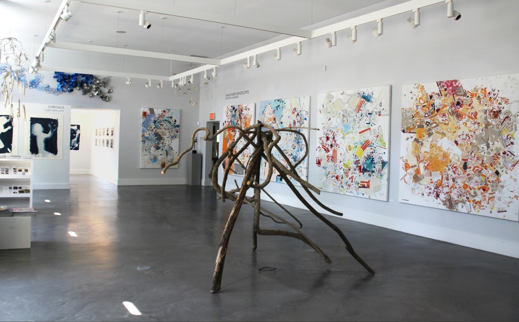 Left to Right:
"En Fabis Piecha", Acrylic, Felt Tip, Colored Pencil on Canvas, 75" x 47"
"Zysman", Acrylic, Felt Tip, Colored Pencil on Canvas, 76" x 68"
"Sohn Botany is Mine", Acrylic, Felt Tip, Colored Pencil on Canvas, 79" x 78"
"Kid Atlaas Meriko", Acrylic, Felt Tip, Colored Pencil on Canvas, 79" x 77"
"Hatch Cherokee", Acrylic, Felt Tip, Colored Pencil on Canvas, 79" x 79"
Cyanotypes by Mary West Quin
Sculpture by Don Bracken
Wall Sculpture by Barbara Owen
Left to Right:
"En Fabis Piecha", Acrylic, Felt Tip, Colored Pencil on Canvas, 75" x 47"
"Zysman", Acrylic, Felt Tip, Colored Pencil on Canvas, 76" x 68"
"Sohn Botany is Mine", Acrylic, Felt Tip, Colored Pencil on Canvas, 79" x 78"
"Kid Atlaas Meriko", Acrylic, Felt Tip, Colored Pencil on Canvas, 79" x 77"
"Hatch Cherokee", Acrylic, Felt Tip, Colored Pencil on Canvas, 79" x 79"
Cyanotypes by Mary West Quin
Sculpture by Don Bracken
Wall Sculpture by Barbara Owen