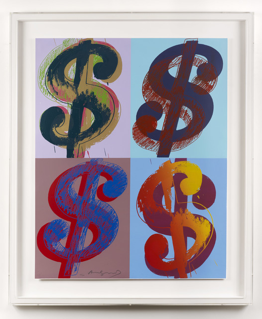 Andy Warhol, ‘$ (Quadrant)’, 1982, DELAHUNTY