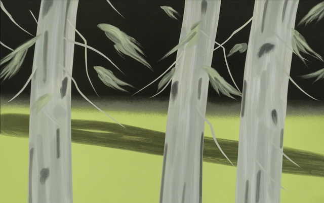 Alex Katz, ‘Three Trees’, 2018, Print, Screenprint on Saunders Waterford 425gsm paper, Kenneth A. Friedman & Co.