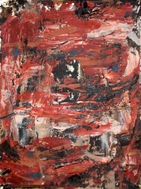 Kathleen Shaver, ‘Small Painting 11-C (Red & Brown)’, 2015, InLiquid