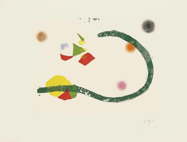 Joan Miró, ‘Plate 30 from: Càntic del Sol’, 1975, Christie's