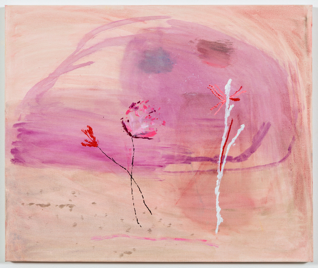 Sally Egbert, ‘Pink Flowers’, 2015, Painting, Oil on canvas, Goya Contemporary/Goya-Girl Press